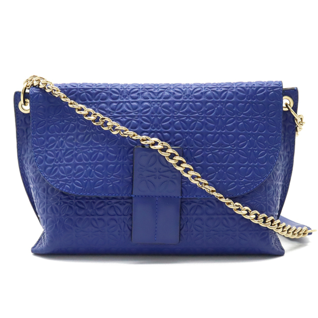 LOEWE - ロエベ リピートアナグラム アベニュー チェーンショルダー