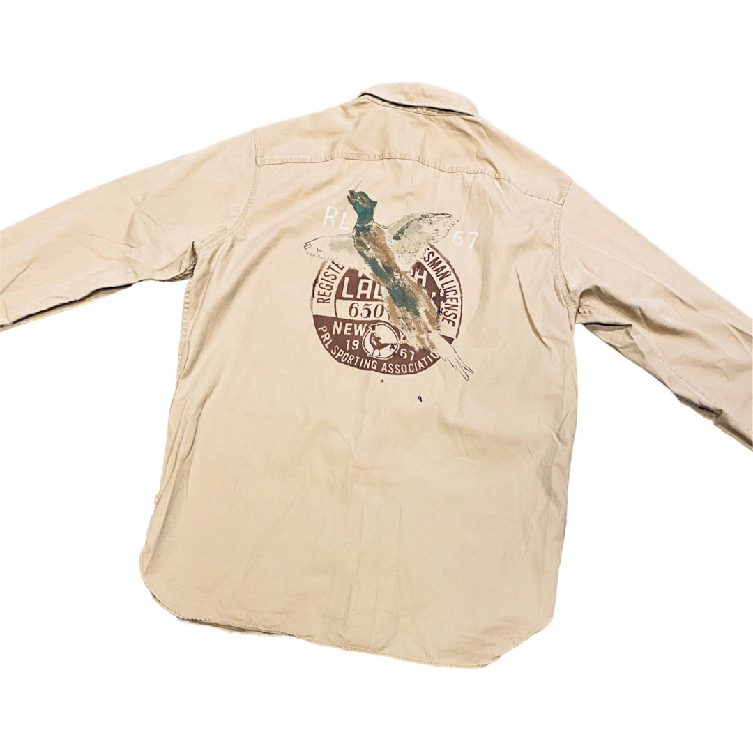 【入手困難】POLO RALPH LAUREN ワークシャツ L 大きいサイズ