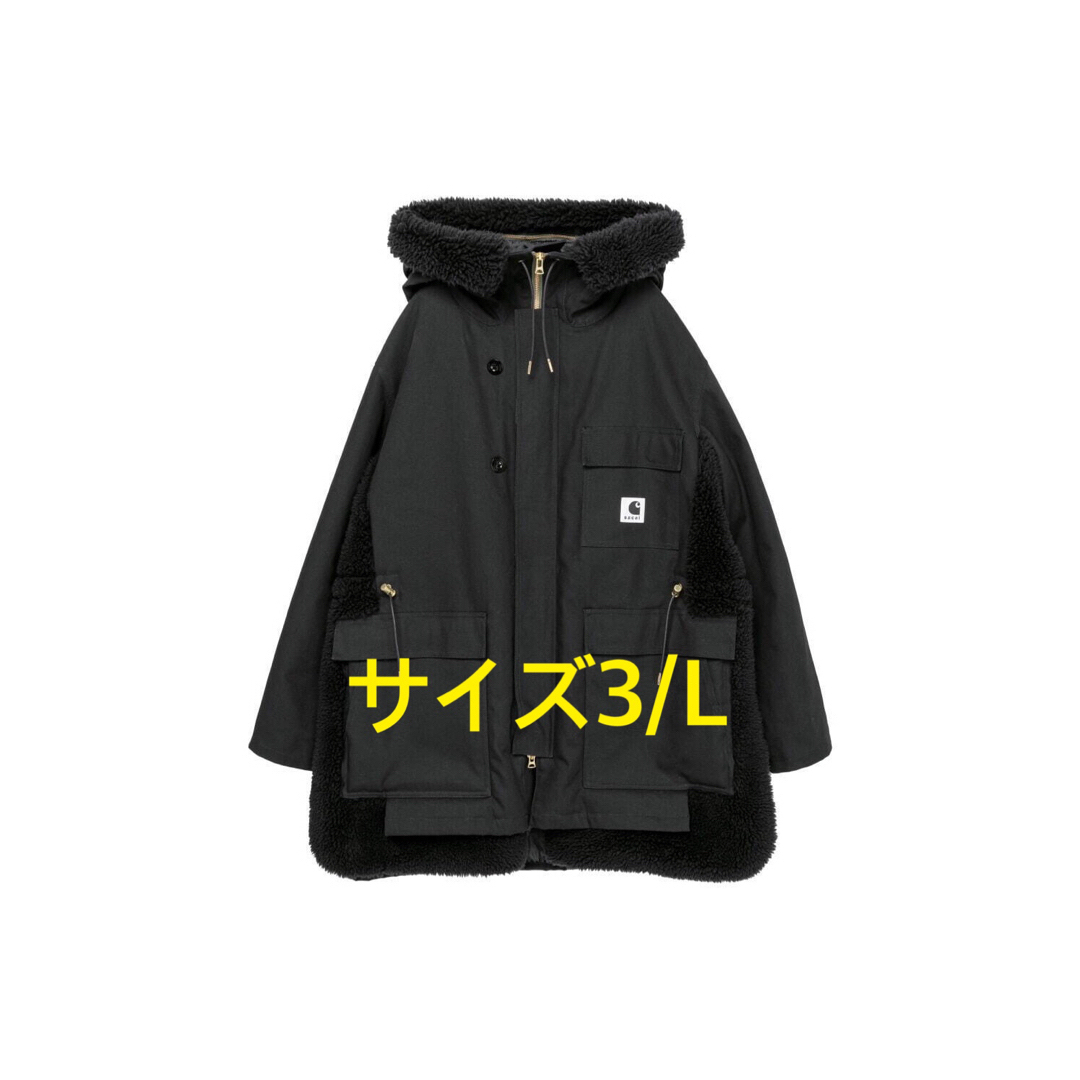 新品未使用 SACAI Carhartt Hoodie size 3