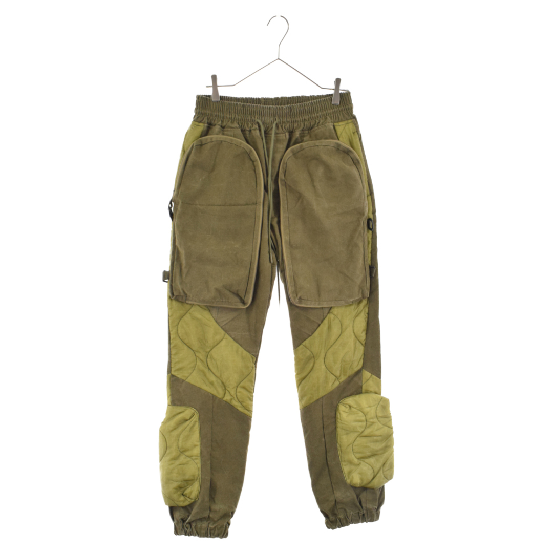 READY MADE レディメイド Liner Tactical Pants RE-C0-KH-00-00-115 キルティング切替 ミリタリー カーゴパンツ カーキ