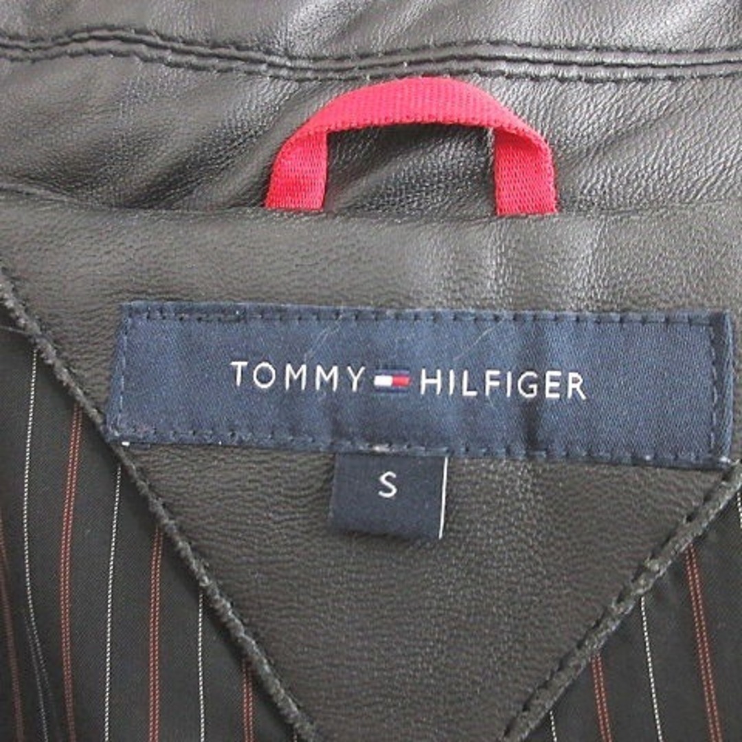 TOMMY HILFIGER - トミーヒルフィガー レザージャケット テーラード