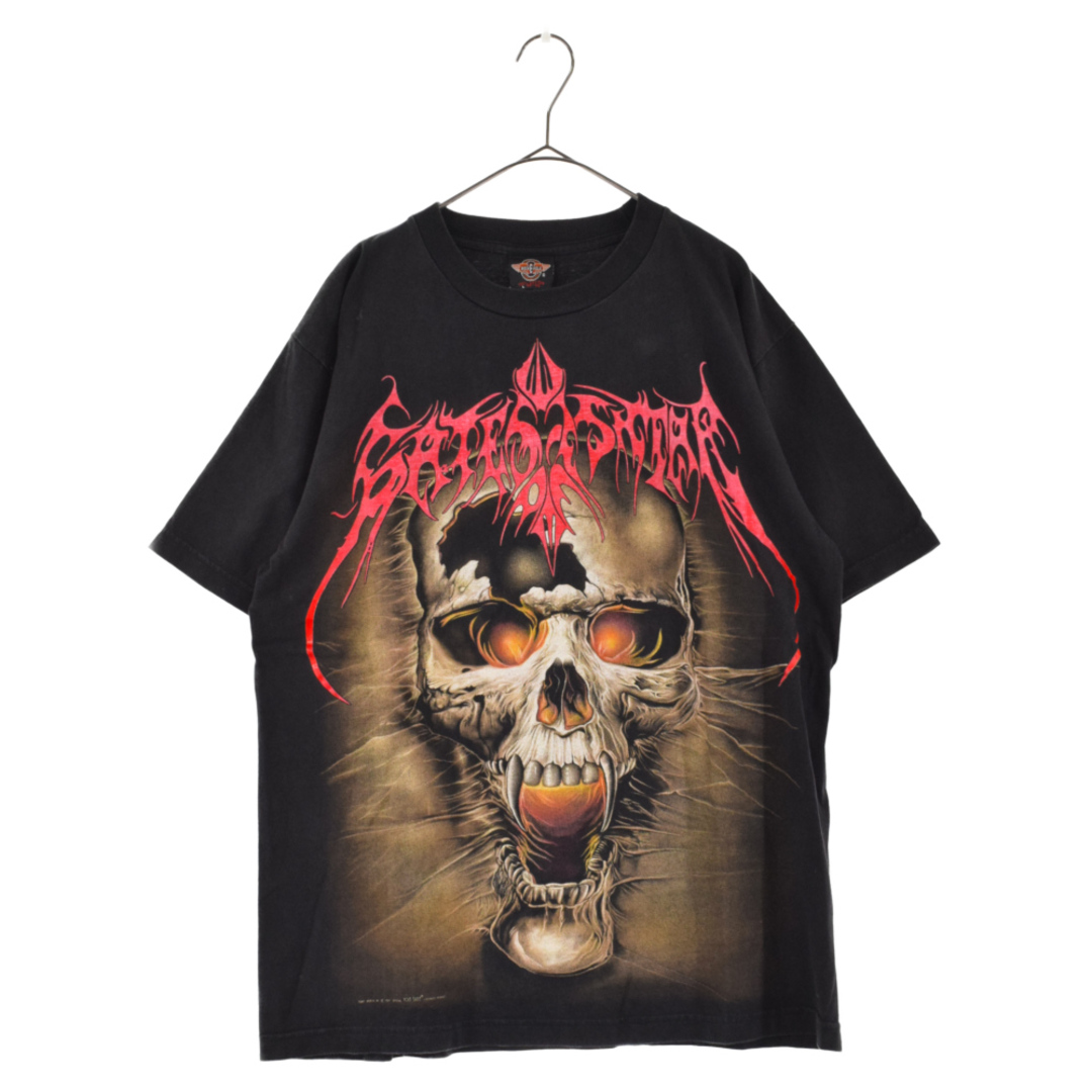 VINTAGE ヴィンテージ 90s GATES OF ISHTAR TEE ゲイツオブイシュター スカルプリントTシャツ 半袖Tシャツ カットソー ブラックトップス