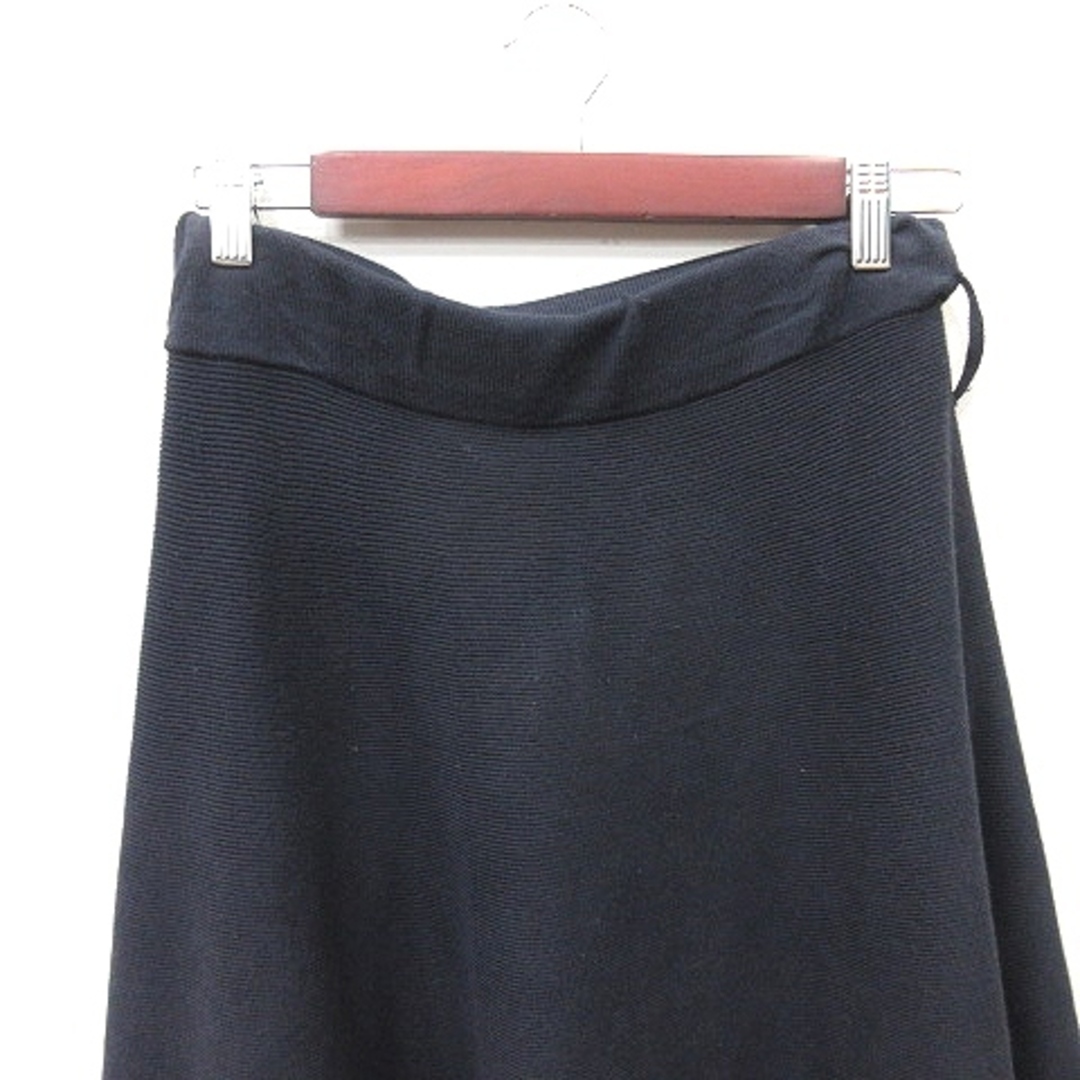 COCO DEAL(ココディール)のココディール フレアスカート ひざ丈 ニット 2 黒 ブラック /YI レディースのスカート(ひざ丈スカート)の商品写真