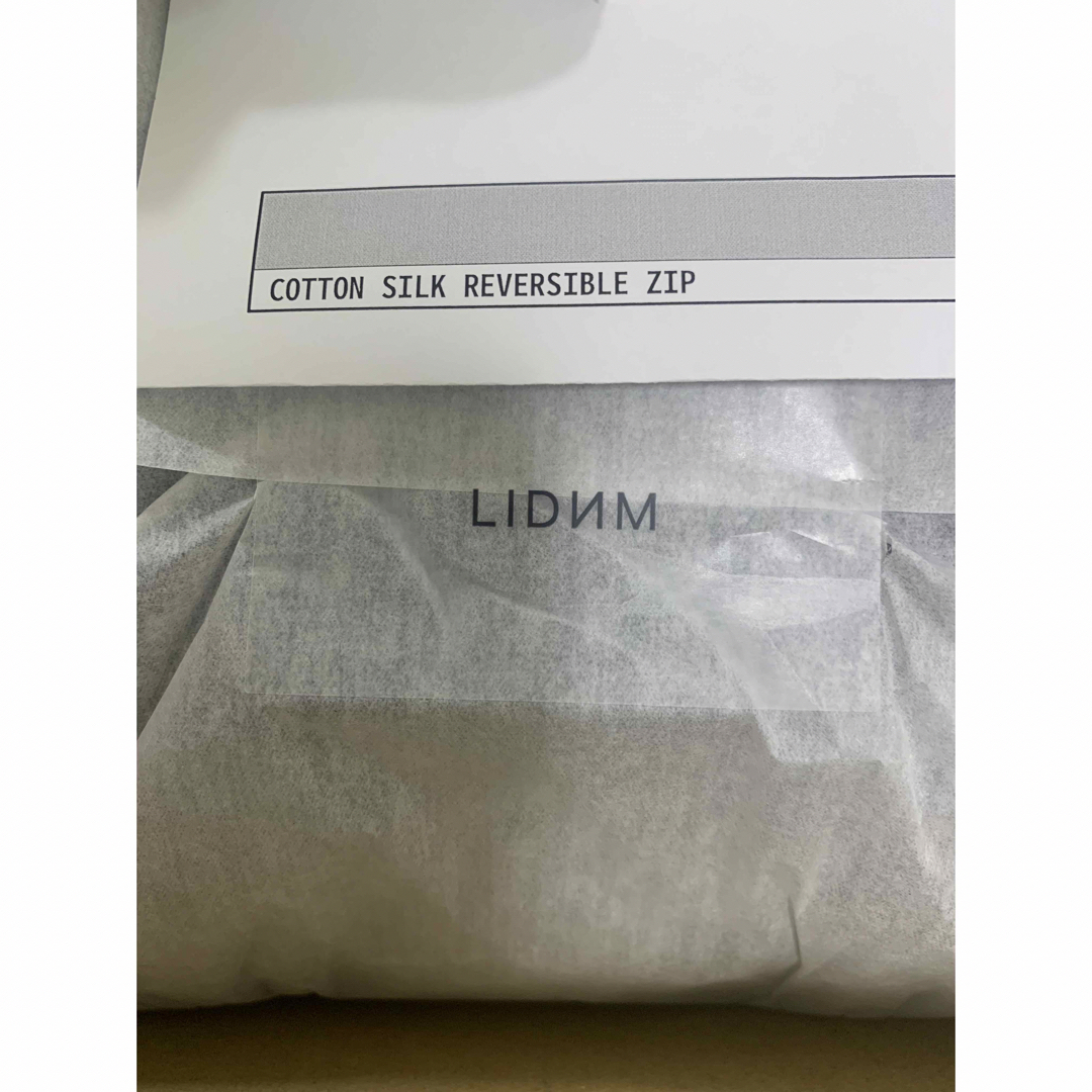 LIDNM - COTTON SILK REVERSIBLE ZIPの通販 by Life &Lidnm｜リドム ...