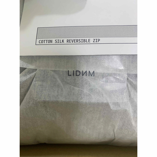 LIDNM - COTTON SILK REVERSIBLE ZIPの通販 by Life &Lidnm｜リドム