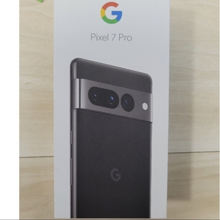 グーグルピクセル(Google Pixel)の【新品未使用】Google Pixel7 pro 128GB ブラック(スマートフォン本体)