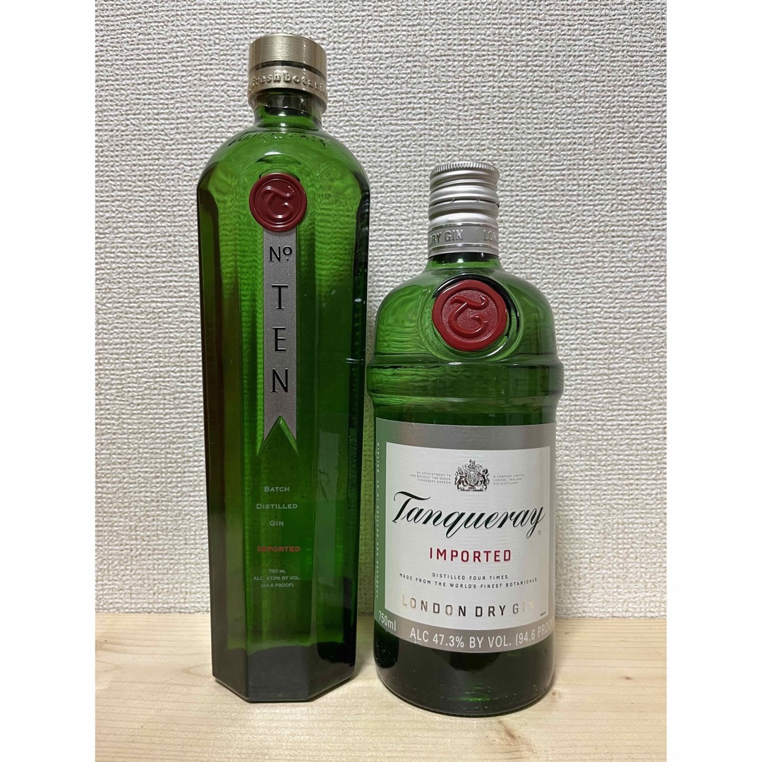 タンカレー 旧　No.10  TEN  2本セット　　ジン