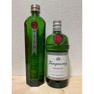 タンカレー 旧　No.10  TEN  2本セット　　ジン(蒸留酒/スピリッツ)