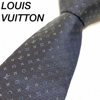 LOUIS VUITTON - 美品 ルイヴィトン ネクタイ モノグラム ストライプ ...