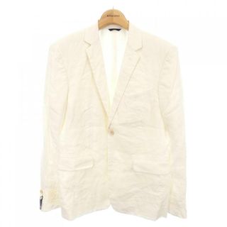 FENDI フェンディ FJ0668 GIACCA VELVET MARBLEDE TAPED BLAZER ブルー ベルベット サイドライン テーラードジャケット 2Bブレザー