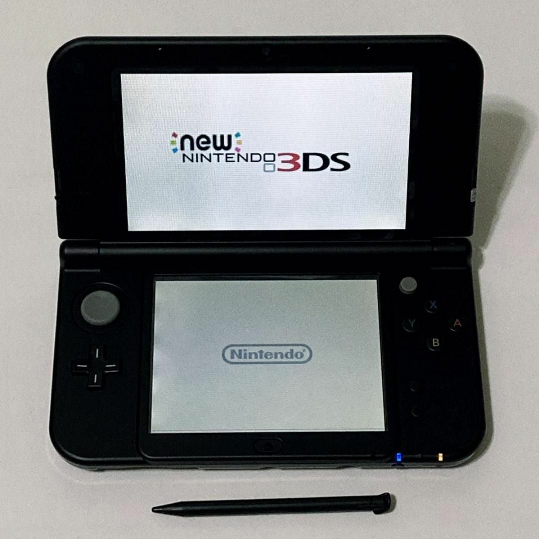 【ほぼ未使用】Newニンテンドー3DS LL ソルガレオ・ルナアーラ ブラック