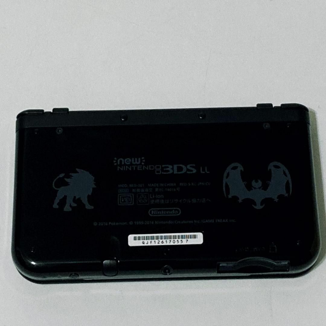 【ほぼ未使用】Newニンテンドー3DS LL ソルガレオ・ルナアーラ ブラック