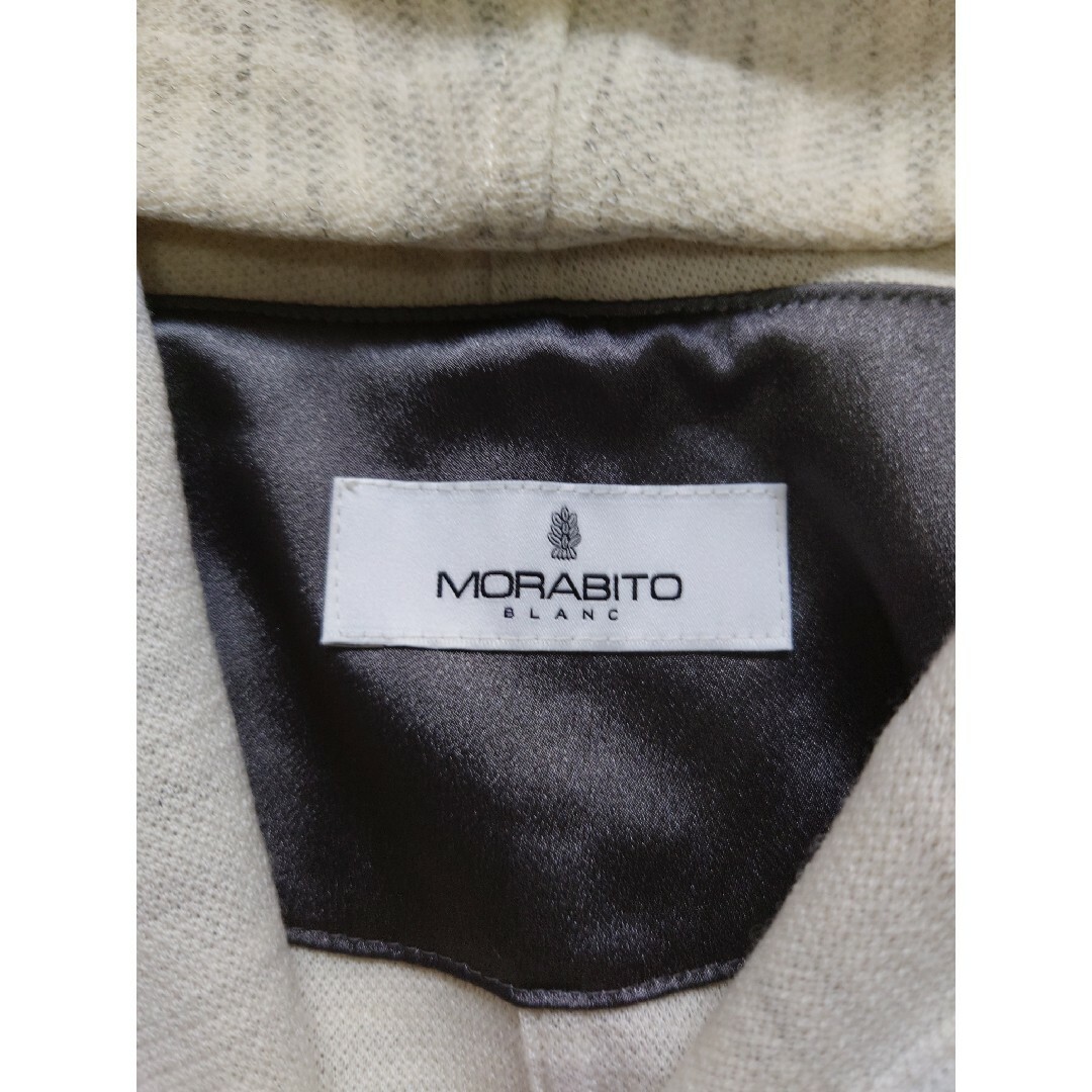 モラビトブラン MORABITO BLANCフード付き前明きカーディガン 羽織
