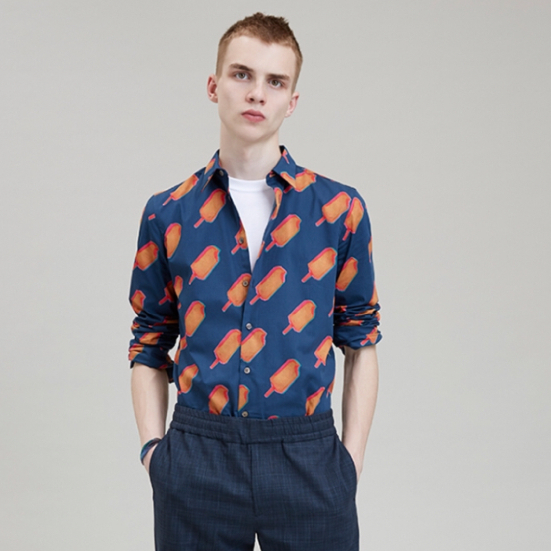 Paul Smith - ポールスミス Paul Smith シャツ 柄シャツの通販 Paul Smith - ポールスミス Paul Smith シャツ 柄シャツの通販