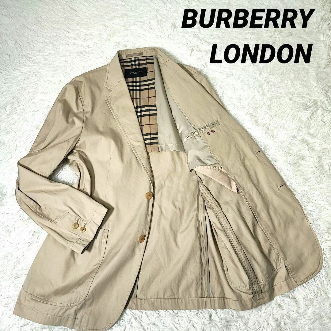 ノバチェック Burberry London バーバリー ジャケット ベージュ-