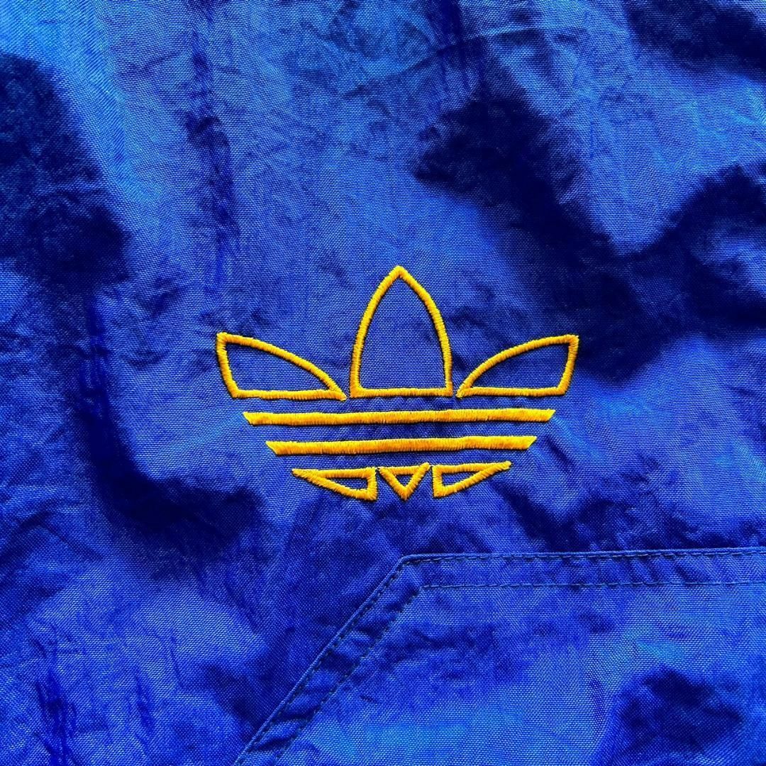 美品 80's 90's adidas オーバーサイズ ブルゾン フーディ