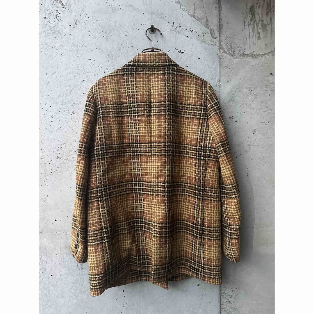 Lovat for ADAM ET ROPE ダブルブレストチェックジャケット