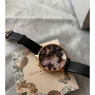 オリビアバートン(OLIVIA BURTON)のOLIVIA BURTON / Winter Garden Black & RG(腕時計)