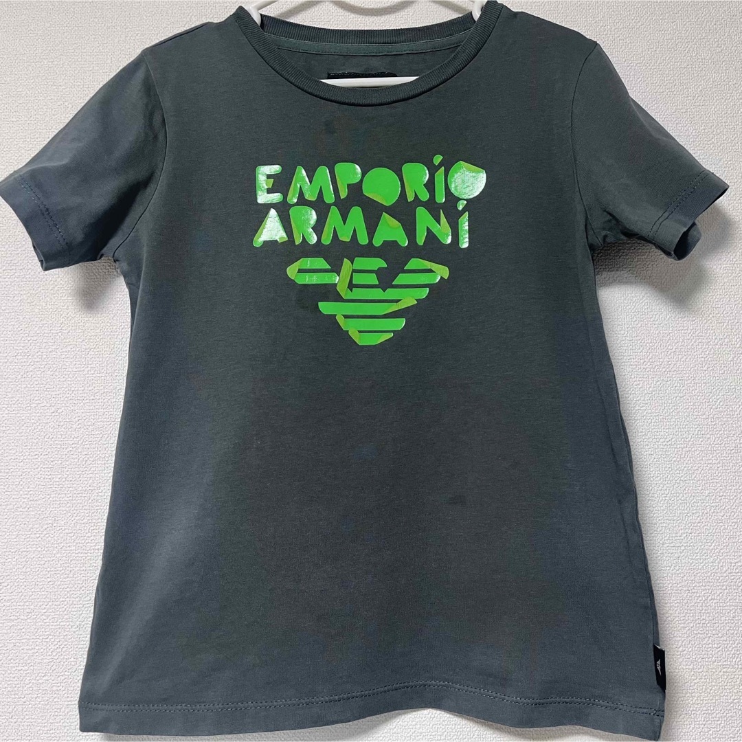 ARMANI JUNIOR(アルマーニ ジュニア)のアルマーニジュニア　Tシャツ　116cm 6A キッズ/ベビー/マタニティのキッズ服男の子用(90cm~)(Tシャツ/カットソー)の商品写真