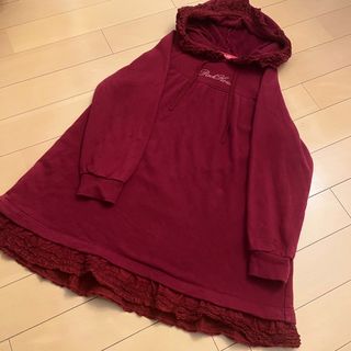 ピンクハウス PINKHOUSE 新品同 ワンピース フリル リボン 大きめ