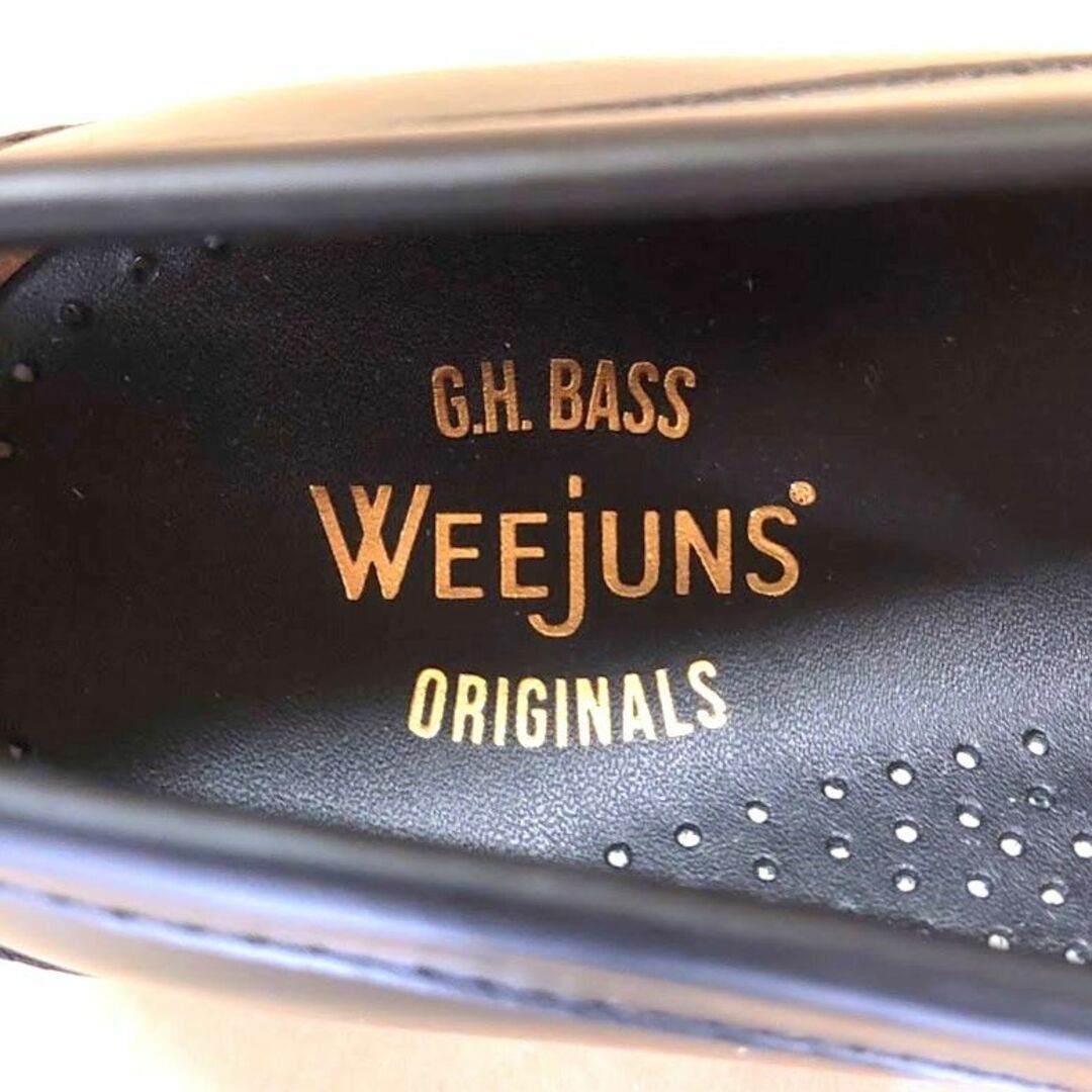 G.H.Bass ローファー LOGAN BAZ1W001 黒 US9.5D - ドレス/ビジネス