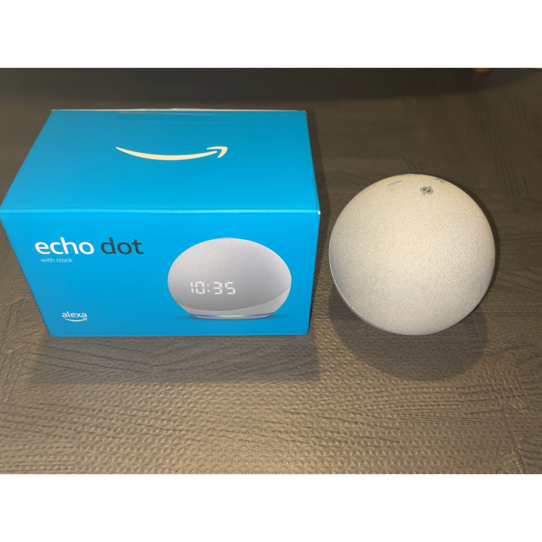 ECHO - Echo Dot 第4世代 時計付きスマートスピーカー with Alexa …の