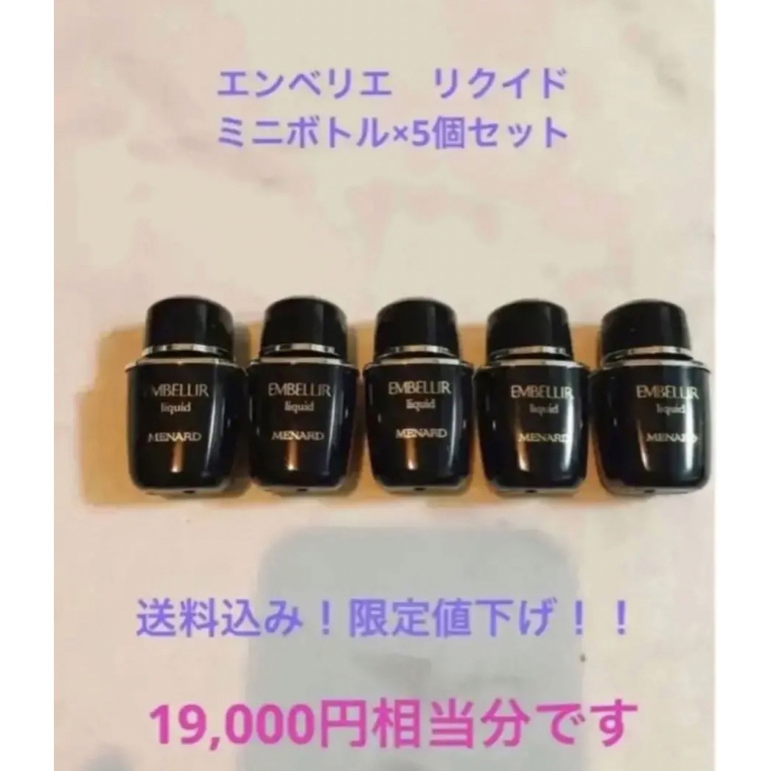 新品／未使用　エンベリエ　ミニボトルセット　おまけ付き