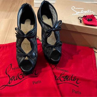 Christian Louboutin Bootoni Mj ブーティ　35