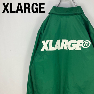 エクストララージ X-LARGE ボア コーチジャケット グリーン Sサイズ