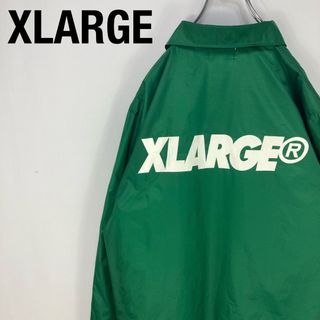 XLARGE 両面プリント ナイロンコーチジャケット