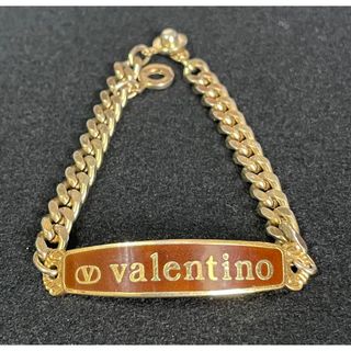 残り１【新品】VALENTINO ヴァレンティノ Vロゴ ブレスレット ゴールド