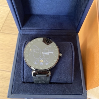 ルイヴィトン(LOUIS VUITTON)のルイヴィトン　タンブール  ホライゾン　QA002(腕時計(デジタル))