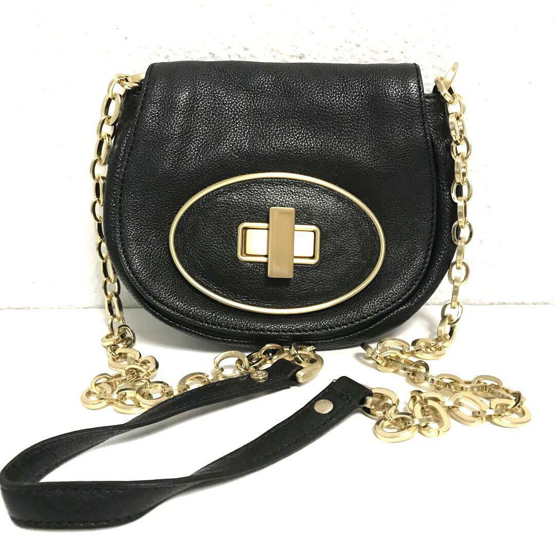 vintage colehaan leather chain bagのサムネイル