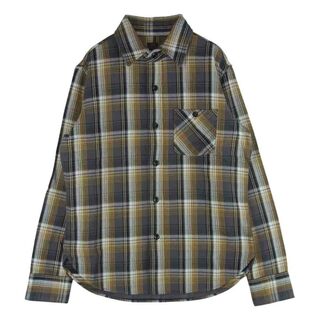 Deluxe SINCE 2003 カジュアルシャツ ドット 水玉 切替 長袖