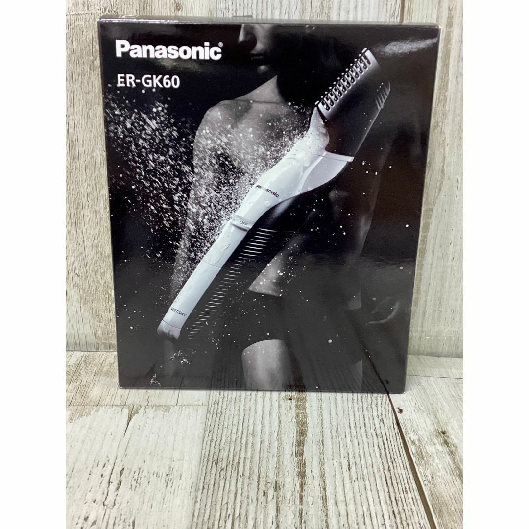 Panasonic - パナソニック ボディトリマー 白 ER-GK60-Wの通販