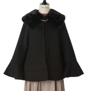 ハーリップトゥ(Her lip to)のConvertible Faux Fur Tippet Coat(ポンチョ)