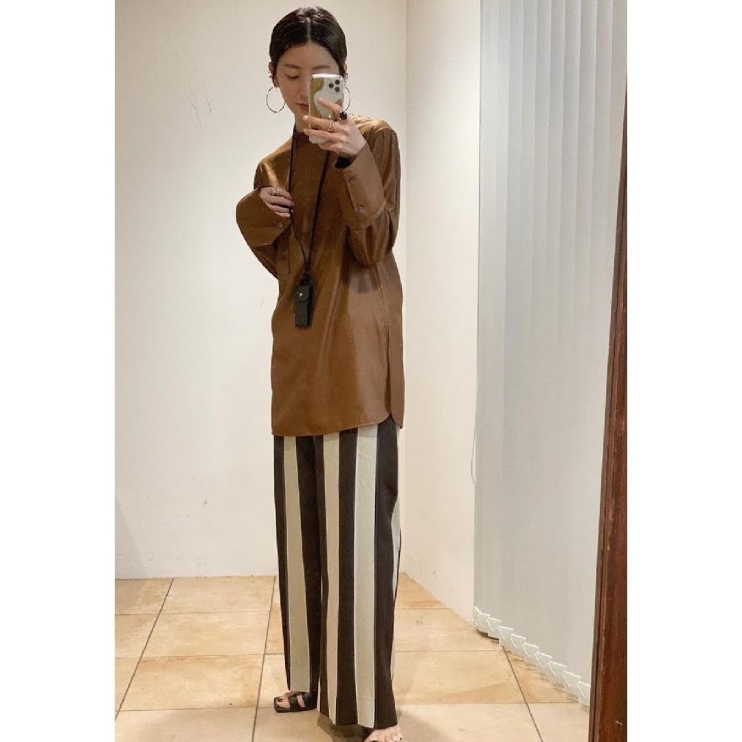 TODAYFUL(トゥデイフル)の❰美品❱TODAYFUL Jacquard Stripe Pants 38 レディースのパンツ(カジュアルパンツ)の商品写真