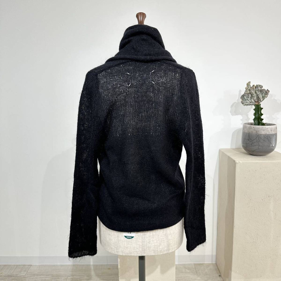 07aw マルジェラ 4 ここのえ 本人期 モヘア 混 ニット カーディガン M-
