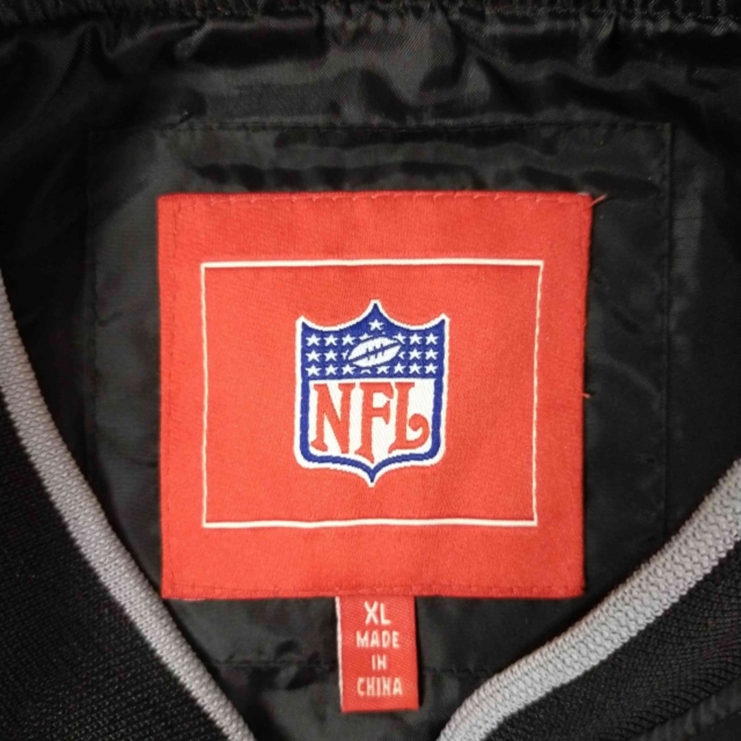 NFL(エヌエフエル) チームワッペン ハーフジップナイロンプルオーバー