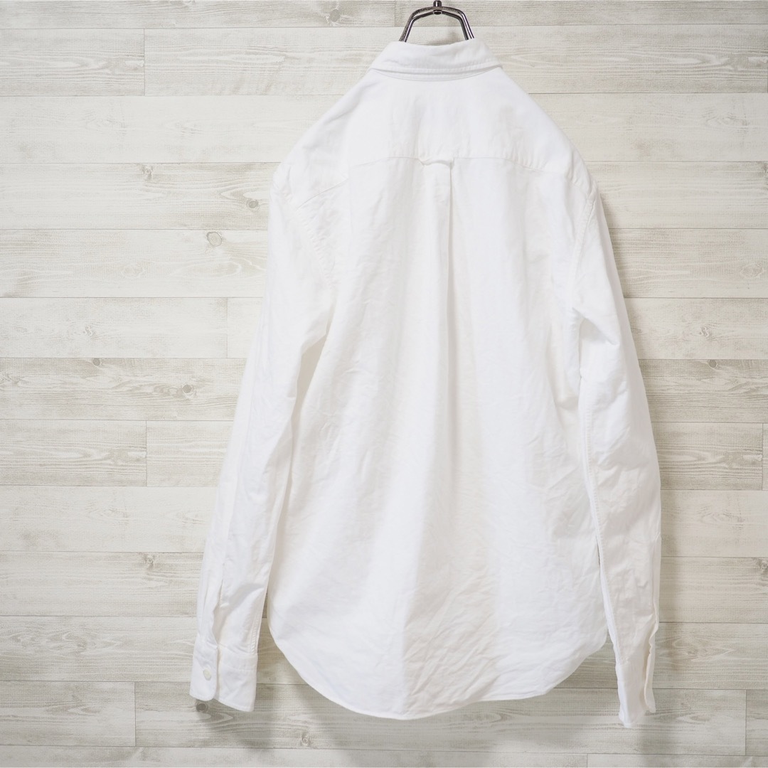 MAISON KITSUNE フォックスロゴ BDシャツ-White/38 LT