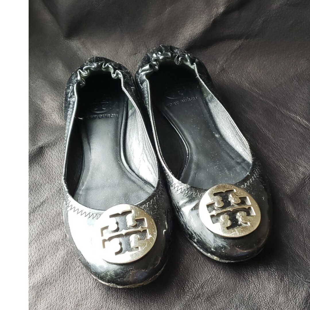 【極美品】TORY BURCH トリーバーチ フラットパンプス