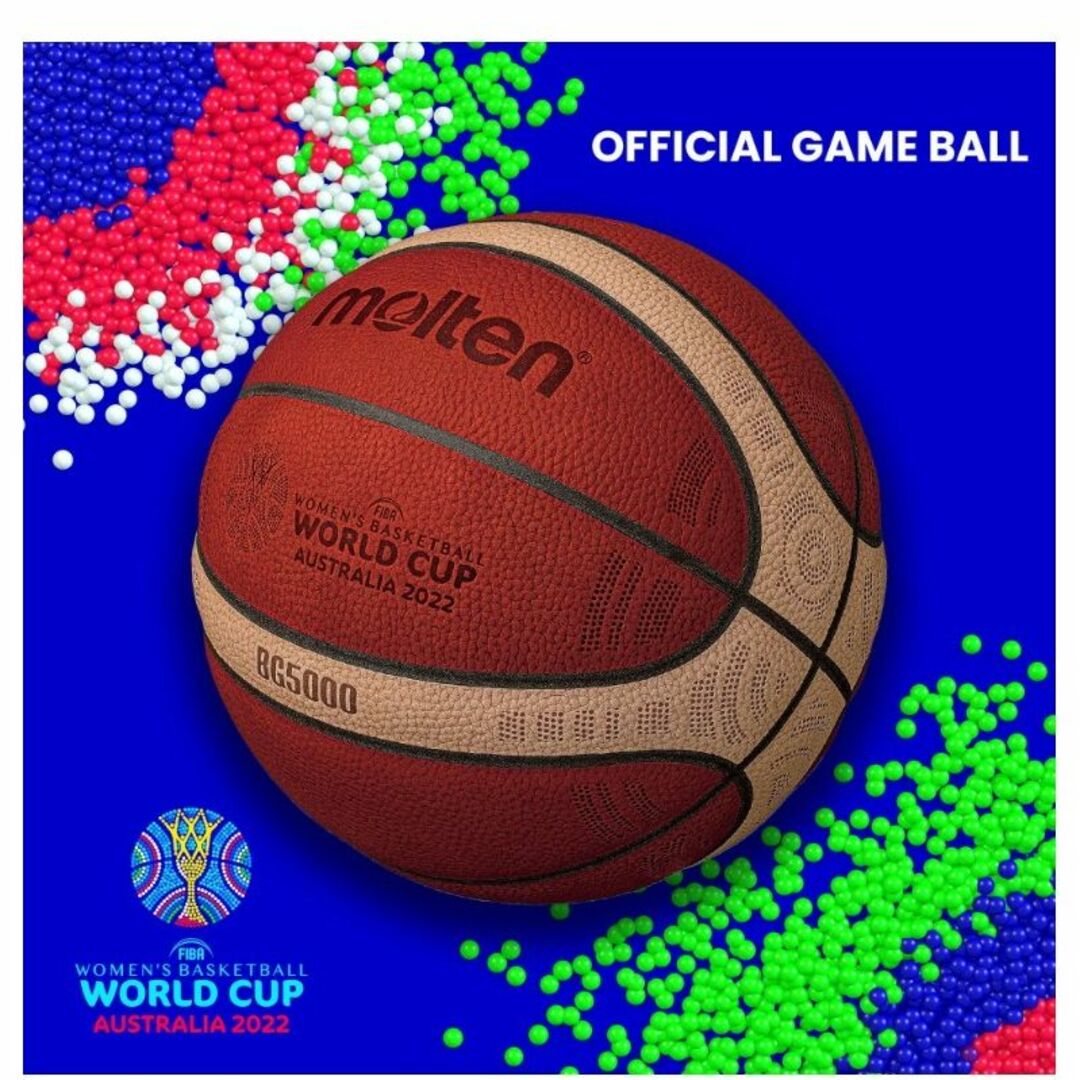 @モルテン バスケットボール 6号球FIBA女子ワールドカップ2022公式試合球 | フリマアプリ ラクマ