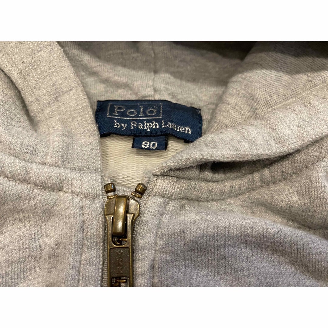 POLO RALPH LAUREN(ポロラルフローレン)のポロラルフローレン⭐︎パーカー　80㎝ キッズ/ベビー/マタニティのベビー服(~85cm)(トレーナー)の商品写真