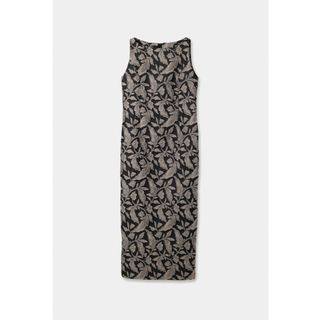 【louren】flower jacquard pencil dress(ロングワンピース/マキシワンピース)