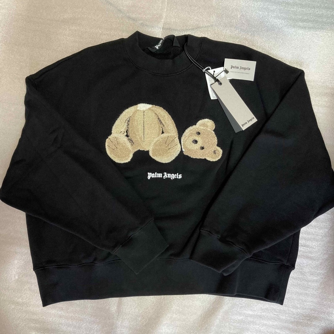 正規品 新品 PALM ANGELS スウェット BLACK L