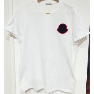 モンクレール 国内正規 MAGLIA Vネック Tシャツ サイズL ブラック