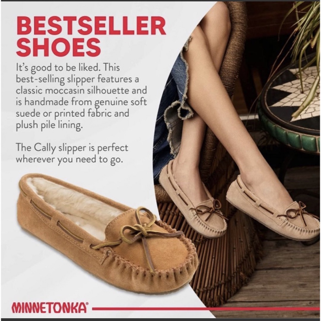 Minnetonka(ミネトンカ)のMINNETONKA ミネトンカ　モカシン　CALLY CINNAMON レディースの靴/シューズ(スリッポン/モカシン)の商品写真