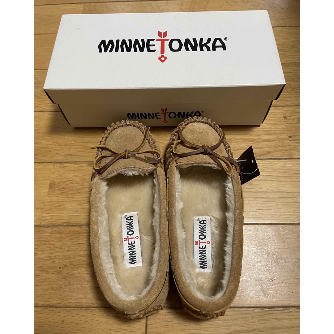 Minnetonka(ミネトンカ)のMINNETONKA ミネトンカ　モカシン　CALLY CINNAMON レディースの靴/シューズ(スリッポン/モカシン)の商品写真
