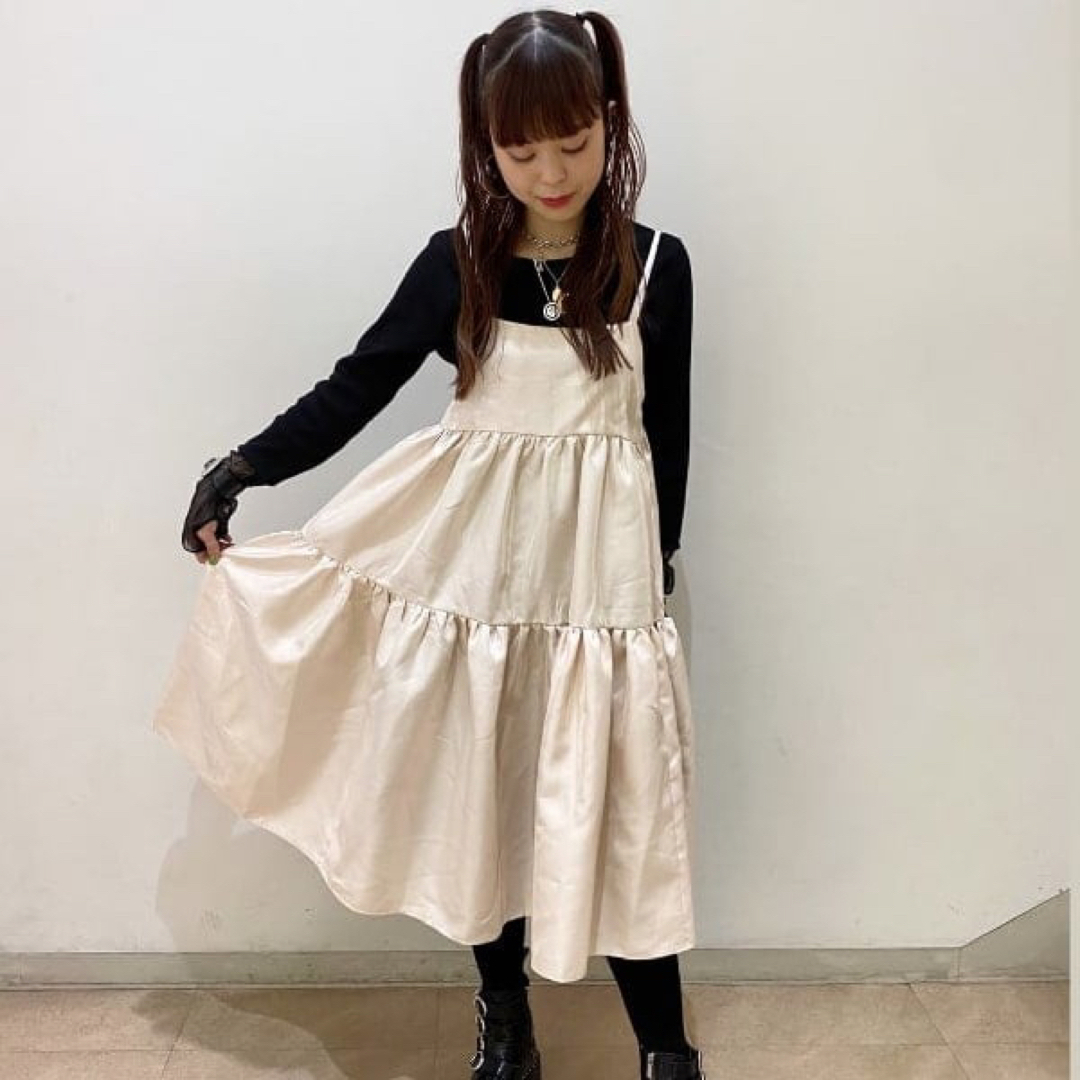 未使用CAROLINA GLASER / キャミティアード ワンピース-eastgate.mk