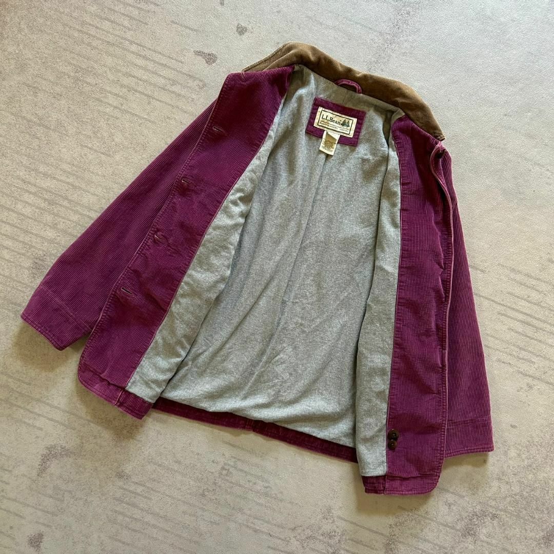 超美品 90's L.L.Bean 希少色 コーデュロイ ハンティングジャケット